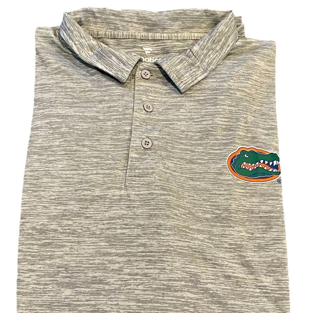 Fanatics Florida Gators Polo Gray Size 3X